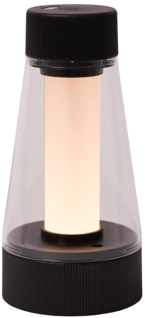 Φωτιστικό Επιτραπέζιο Επαναφορτιζόμενο Lucide LORALI LED Dim. - IP44 - Black - 45500/01/30