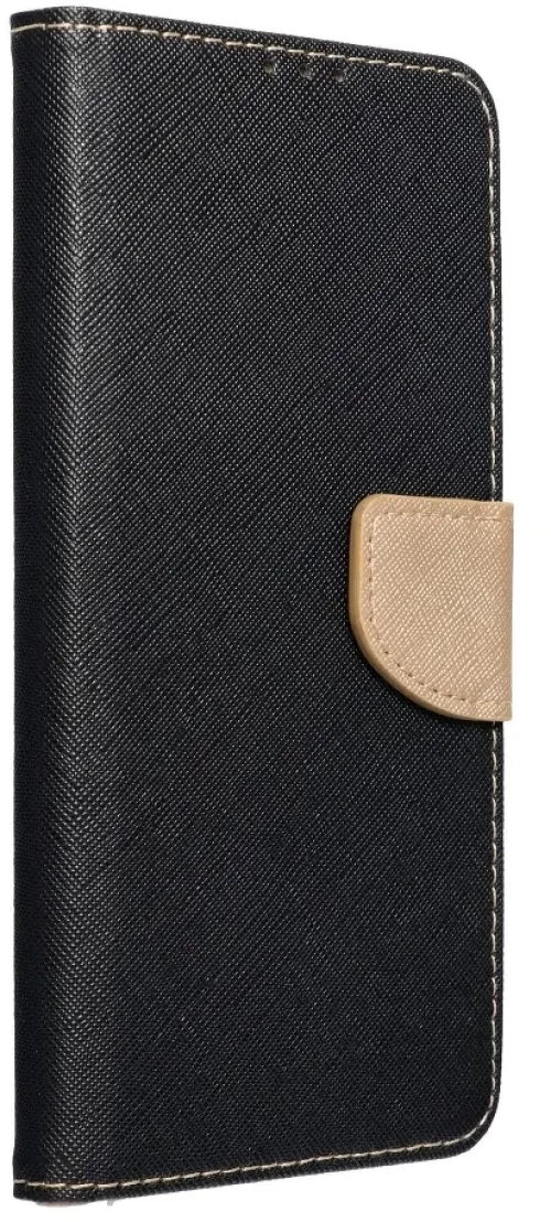 TechWave Fancy Book case for Samsung Galaxy S22 Plus black / gold