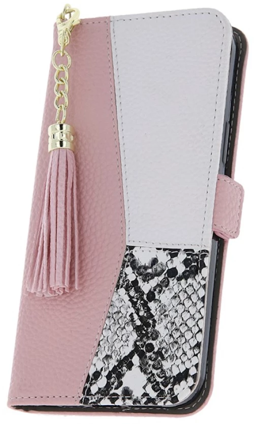 TechWave Chic case for Samsung Galaxy S23 pink / white / black