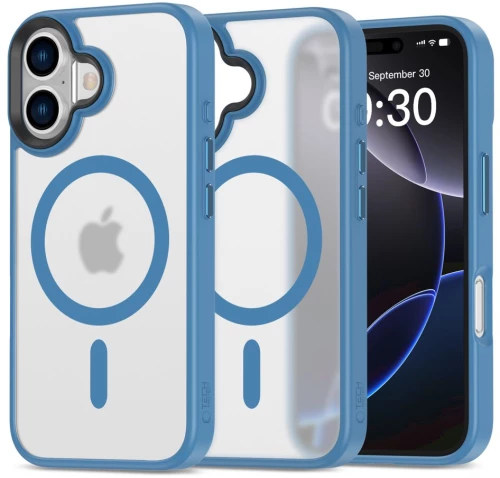 Tech-Protect Θήκη MagMat MagSafe iPhone 16 Matte Ultramarine