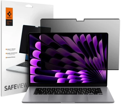 Spigen Privacy Slim Φίλτρο Οθόνης SafeView 1 Pack MacBook Air 15" M2 2023