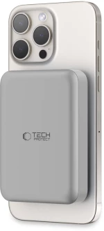 Tech-Protect PB11 Lifemag MagSafe Power Bank 10000mAh 15W με Θύρα USB-C Titanium