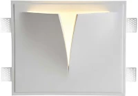 V-TAC Γύψινο Επιτοίχιο Χωνευτό Φωτιστικό για G9 LED Ορθογώνιο Άσπρο 6769