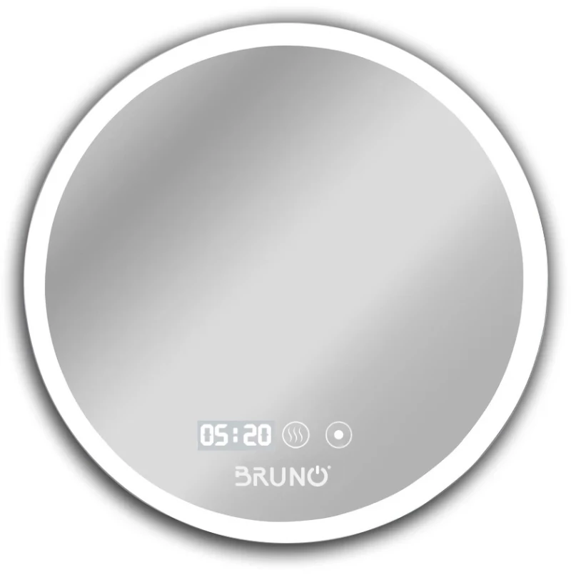BRUNO καθρέφτης μπάνιου LED BRN-0199, στρόγγυλος, 24W, Φ60cm, IP67