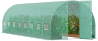 VEVOR Walk-in Tunnel Θερμοκήπιο 27,38x9,5x7,38ft Γαλβανισμένο πλαίσιο PE Κάλυμμα Πράσινο
