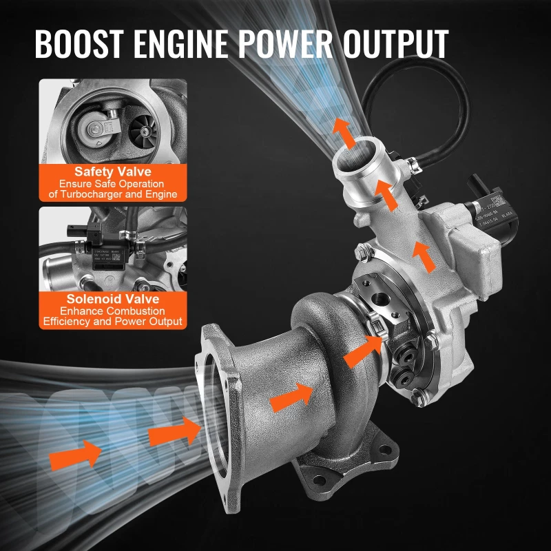 Σετ υπερσυμπιεστή VEVOR Turbo για κινητήρες συμβατό με Ford Escape 2013-2016