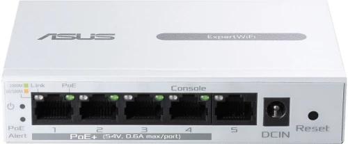 Asus ExpertWiFi EBP15 Managed PoE+ Switch με 5 Θύρες Ethernet και 5 SFP Θύρες