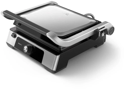 Philips HD6301/90 Τοστιέρα με Αποσπώμενες Πλάκες για 2 Τοστ 2000W Inox