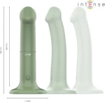 INTENSE - BECCA VIBRATOR WITH SUCTION CUP 10 VIBRATIONS GREEN REMOTE CONTROL - ( Κωδικός Προϊόντος : D-241983 )