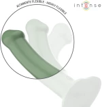 INTENSE - BECCA VIBRATOR WITH SUCTION CUP 10 VIBRATIONS GREEN REMOTE CONTROL - ( Κωδικός Προϊόντος : D-241983 )