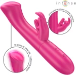 INTENSE - JULIETA RABBIT VIBRATOR 18.6 CM 10 VIBRATIONS - ( Κωδικός Προϊόντος : D-242078 )