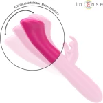 INTENSE - JULIETA RABBIT VIBRATOR 18.6 CM 10 VIBRATIONS - ( Κωδικός Προϊόντος : D-242078 )