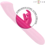 INTENSE - JULIETA RABBIT VIBRATOR 18.6 CM 10 VIBRATIONS - ( Κωδικός Προϊόντος : D-242078 )