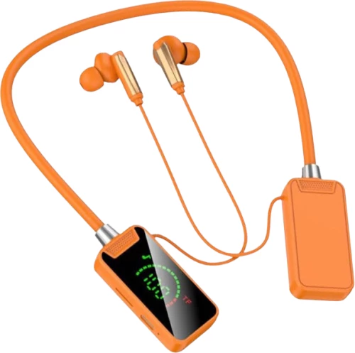 Aσύρματα ακουστικά - Neckband - K95 - 811824 - Orange