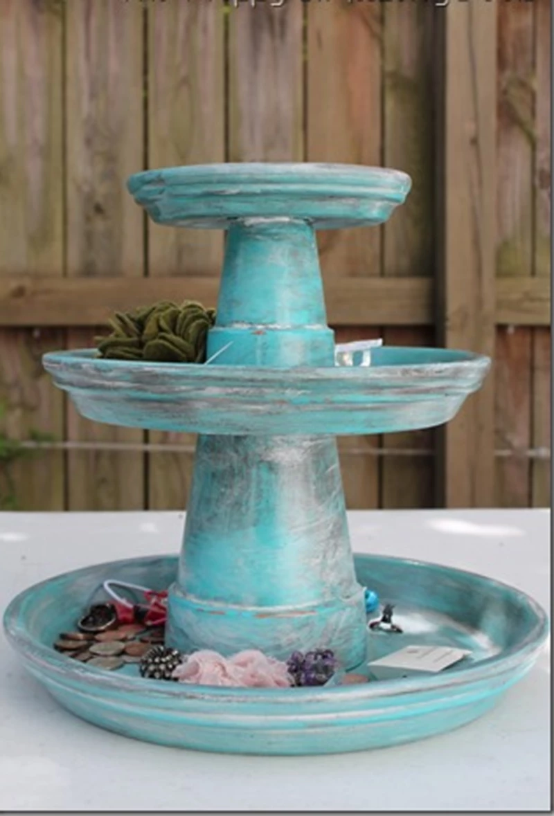 Κλασική Πήλινη Γλάστρα Πολύ Απαλό γκρι 14 cm x 17 cm
