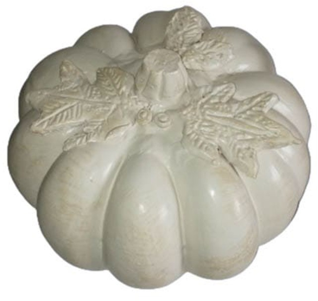 Κεραμικό Διακοσμητικό Κολοκύθα Μεγάλη 18cm * 28 cm Μπεζ