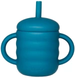 LOO UP Ποτηράκι Σιλικόνης 2IN1 Blue 160ml