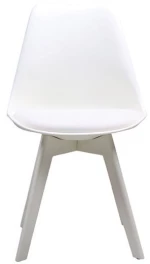 Martin-ii καρέκλα πολυπροπυλενίου λευκή