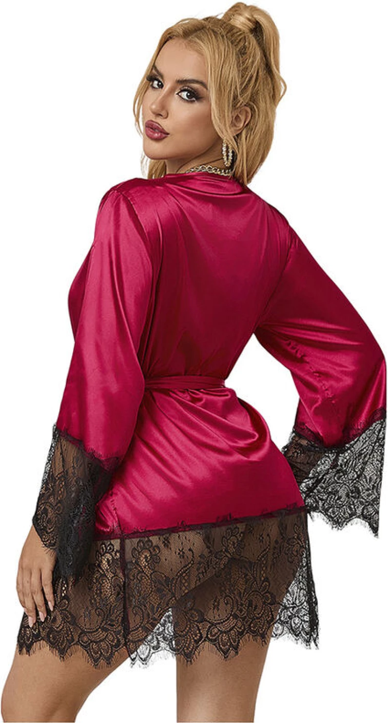 SUBBLIME - 953812 ELEGANT LACE PAJAMAS + THONG - ( Κωδικός Προϊόντος : D-242154 )