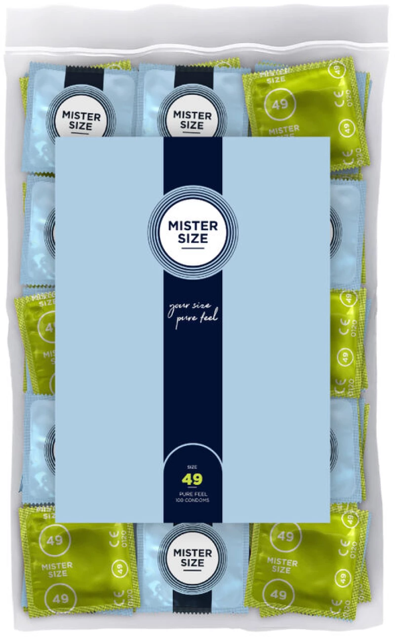MISTER  - CONDOM  S 49 MM (100 UNITS) - ( Κωδικός Προϊόντος : D-242299 )