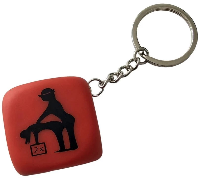 DIABLO PICANTE -  DICE KEYCHAIN WITH POSES - ( Κωδικός Προϊόντος : D-241811 )