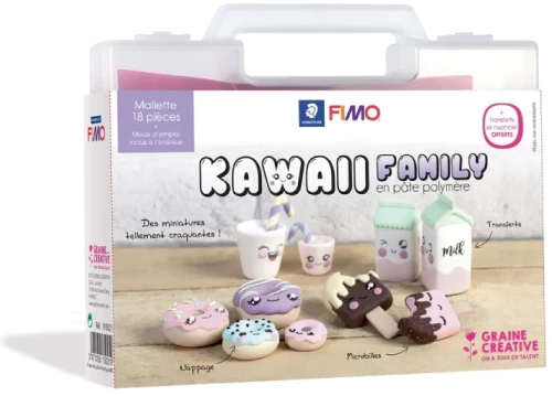FIMO Πηλός – KAWAII FAMILY