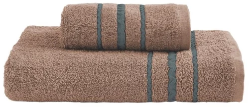 Πετσέτες Σετ 3 τμχ Sina Brown Palamaiki
