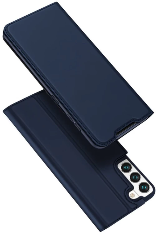 Dux Ducis Skin Pro Holster Cover Flip Cover Θήκη για Samsung Galaxy S22 blue