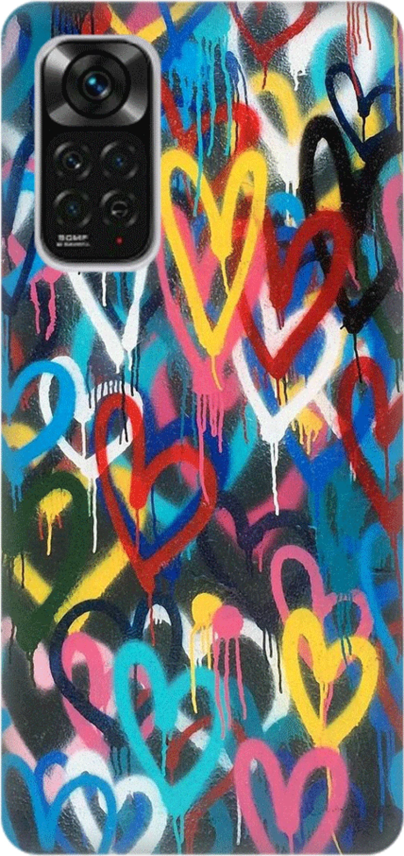 Graffiti Silicone case Θήκη για Xiaomi Redmi Note 11 Pro / Note 11 Pro 5G