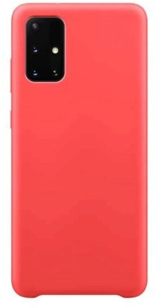 Θήκη Silicone Soft Flexible Rubber Cover Θήκη για Samsung Galaxy A51 red