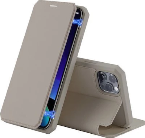 Θήκη DUX DUCIS Skin X Bookcase type Θήκη για iPhone 11 Pro Max champagne gold