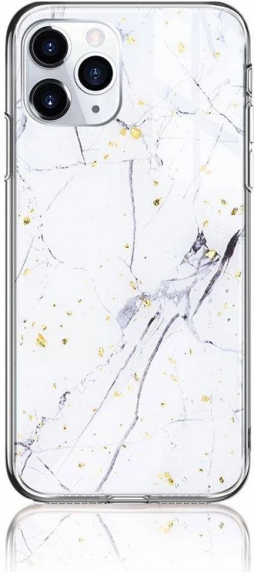 Forcell MARBLE Case Θήκη για IPHONE 12 MINI white