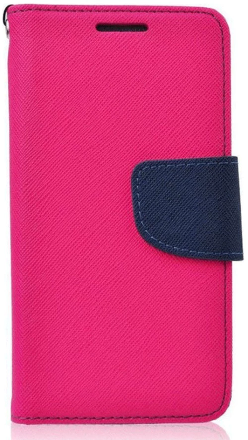 Fancy Book case Θήκη για Samsung A3 2017 pink-navy