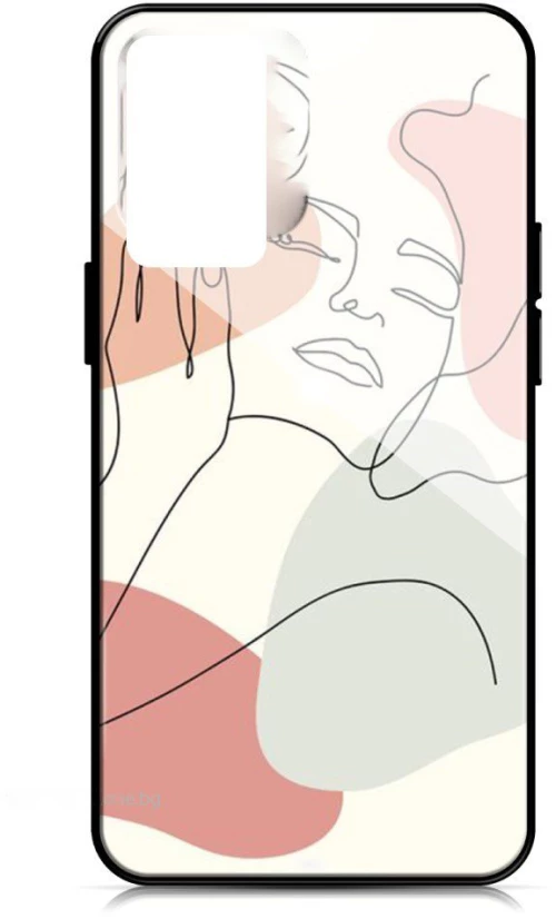 Tender Samsung A72 4G/5G Woman design white