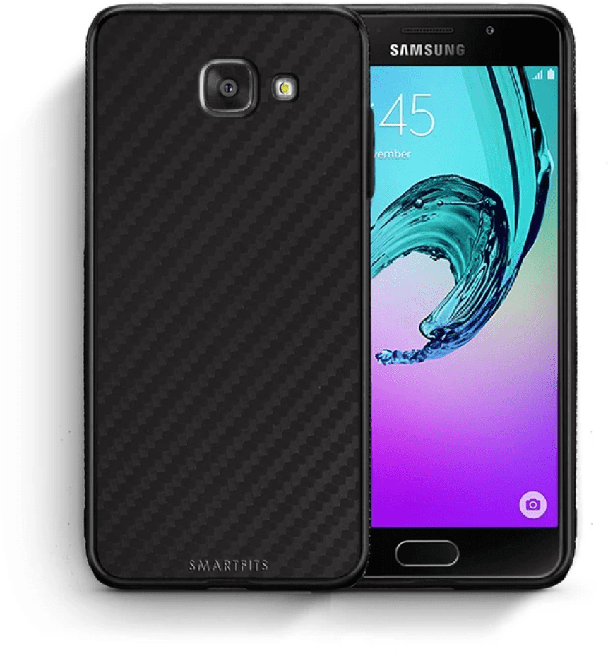 Kwmobile hard case Carbon case Θήκη για Samsung Galaxy A3 2016 black