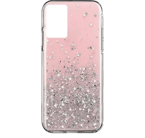 Wozinsky Star Glitter Shining back Cover Θήκη για Xiaomi Redmi Note 10 / Redmi Note 10S pink