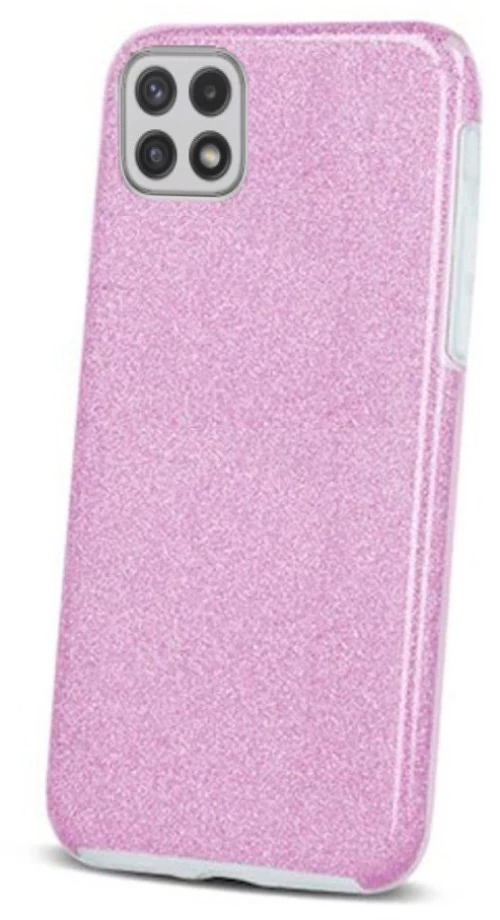 Glitter 3in1 back case Θήκη για Samsung A22 5G pink*