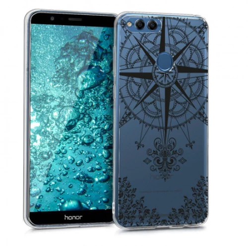 Kwmobile Crystal Tpu Silicone For Huawei Honor 9 Compass design