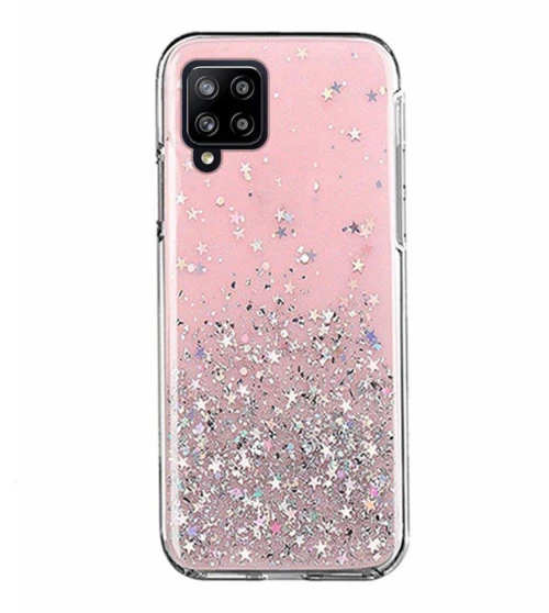 Wozinsky Star Glitter Shining Cover Θήκη για Samsung Galaxy A22 4G pink*