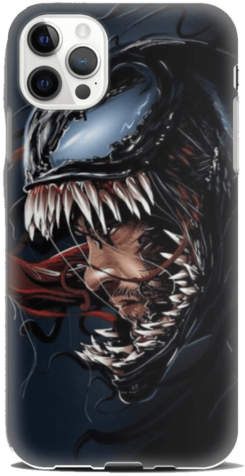 Venom Silicone case Θήκη για Iphone 12 blue-black