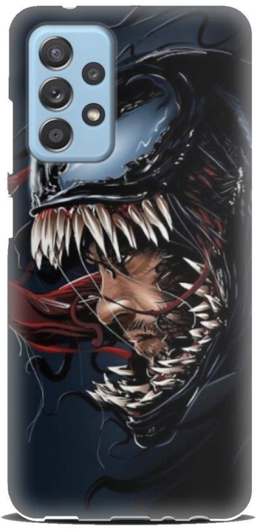 Venom Silicone case Θήκη για Samsung Galaxy A52s / A52 5G / A52 4G blue-black