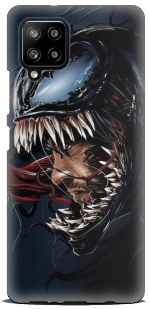 Venom Silicone case Θήκη για Samsung Galaxy A12 blue-black
