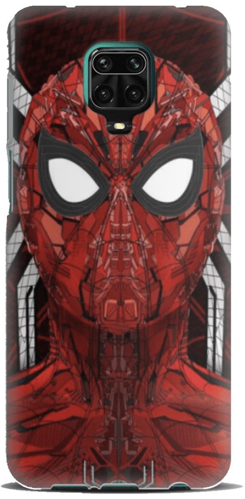 Spiderman Silicone case Θήκη για Xiaomi Redmi Note 9S / 9 Pro / 9 Pro Max Edition 2 red