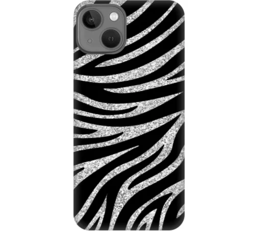 Animal Print Silicone case Θήκη για Iphone 13 Mini zebra