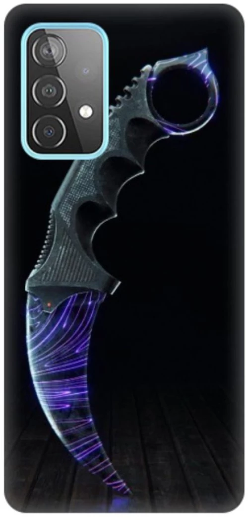 Knife Silicone case Θήκη για Samsung Galaxy A53 5G black