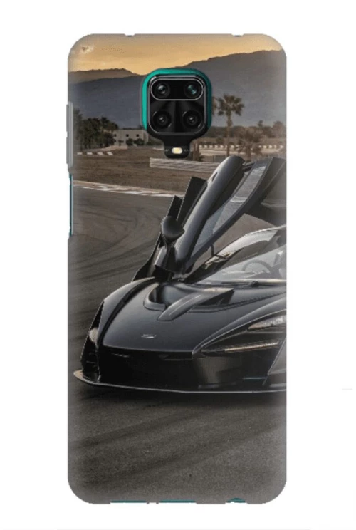 Supercar Silicone case Θήκη για Xiaomi Redmi Note 9s / 9 Pro / 9 Pro Max black