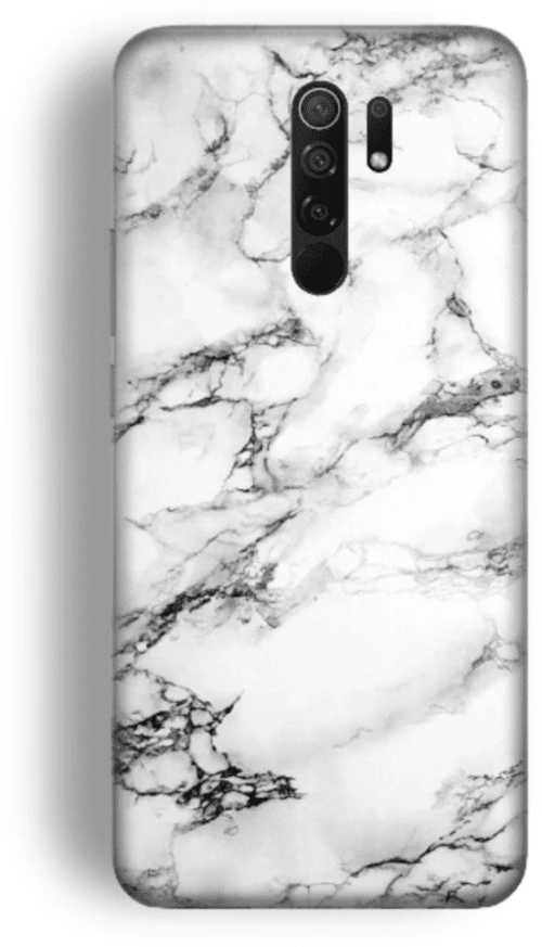 Marble Silicone case Θήκη για Xiaomi Redmi Note 8 Pro white