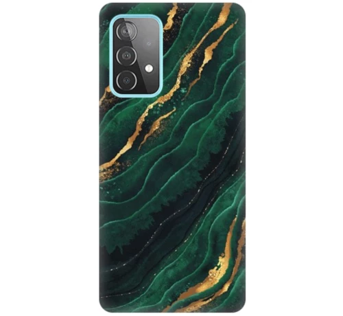 Marble Silicone case Θήκη για Samsung Galaxy A13 4G green