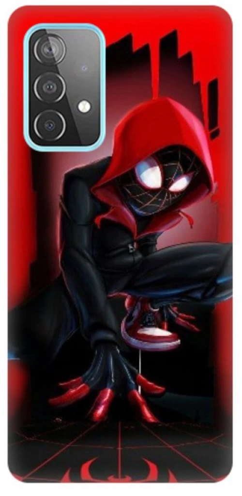 Miles Morales Spiderman Silicone case Θήκη για Samsung Galaxy A33 5G red