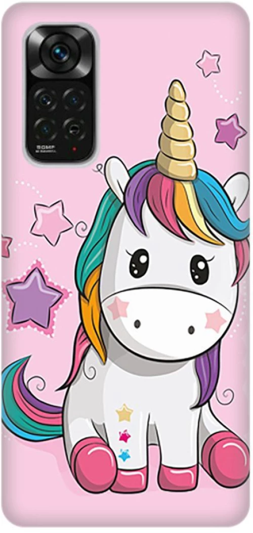 Baby Unicorn Silicone case Θήκη για Xiaomi Redmi Note 11 Pro 5G pink